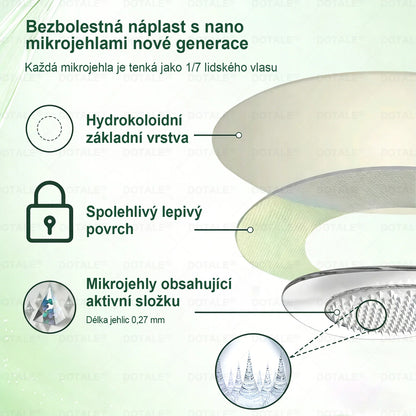 𝑫𝑶𝑻𝑨𝑳𝑬® metabolická nano mikrojehličková náplast 🧑‍⚕️ (Pouze jednou denně, viditelné výsledky již do 7 dnů!) ✅ Formule Berberin + Moringa, ideální při nadváze, nedokonalostech pokožky, diabetu, spánkové apnoe a kloubních potížích 💥💥
