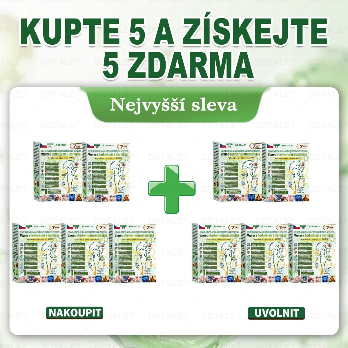 𝑫𝑶𝑻𝑨𝑳𝑬® metabolická nano mikrojehličková náplast 🧑‍⚕️ (Pouze jednou denně, viditelné výsledky již do 7 dnů!) ✅ Formule Berberin + Moringa, ideální při nadváze, nedokonalostech pokožky, diabetu, spánkové apnoe a kloubních potížích 💥💥