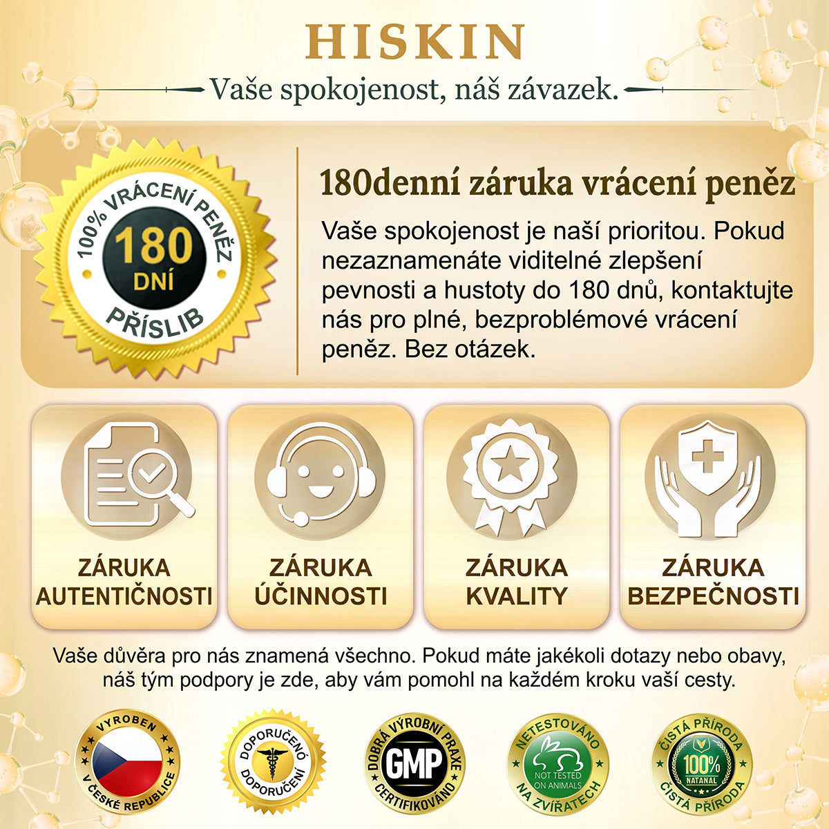HISKIN®🏆 Náplast s nano mikrojehličkami pro objem, pozvednutí a zpevnění poprsí Volufiline + Exosome + Copper Peptide formule poháněná technologií buněčné obnovy